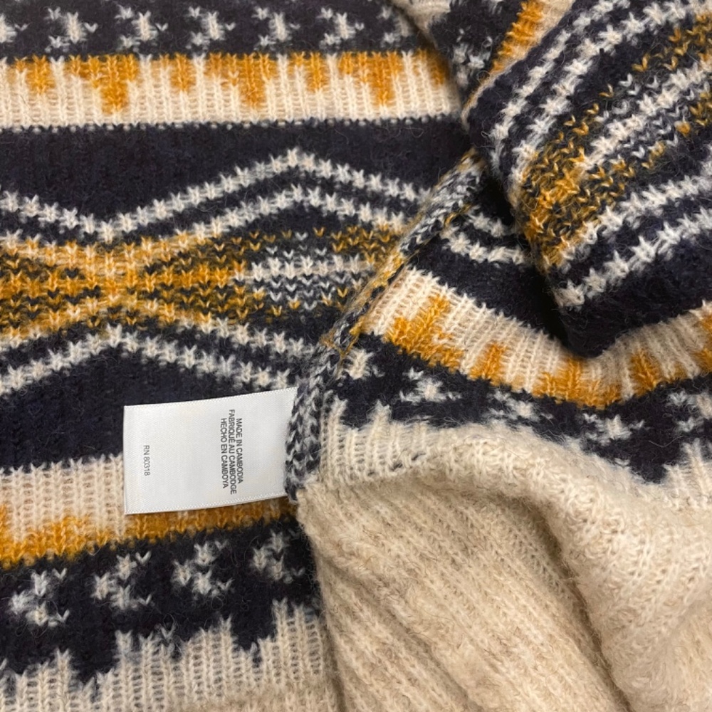 $119 Lucky Brand Wool Shawl Collar Open Front Cardigan Women’ Size M - Picture 13 of 16